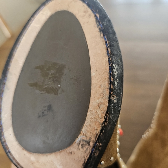 ARIAT TWO24 OPEN TOED/BOOTIES SANDALS SZ 7.5B - Picture 9 of 12